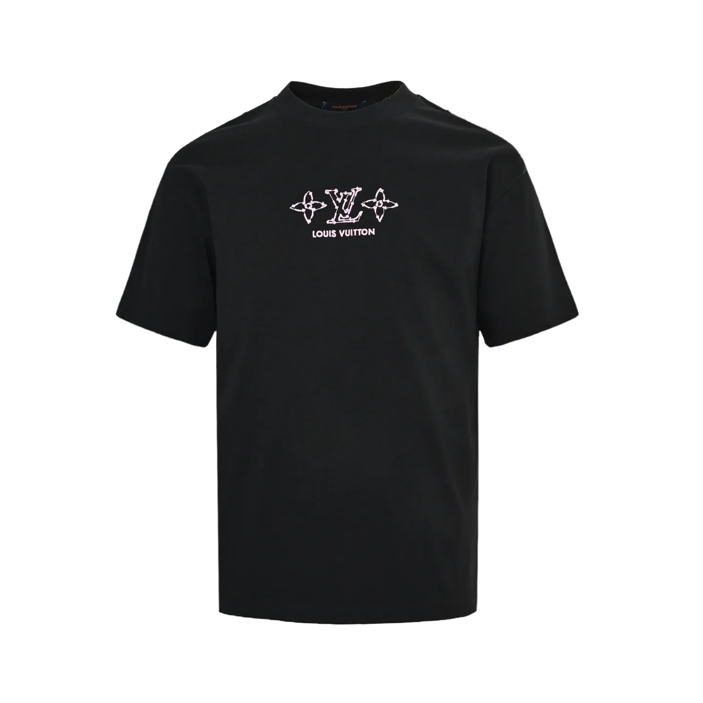 Louis Vuitton/Louis Vuitton 26ss sketch letter old flower embroidery short